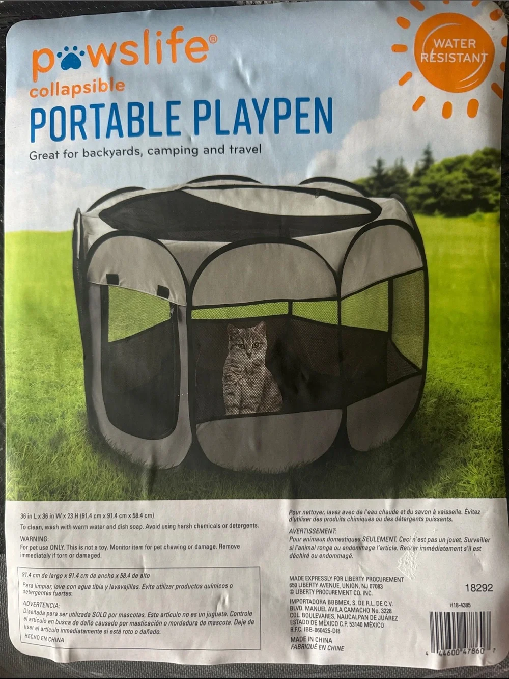 Collapsible Portable Playpen - Green